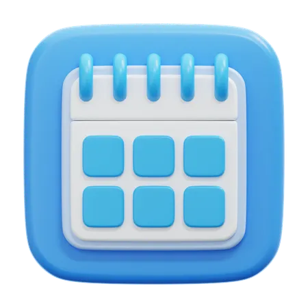 Calendar  3D Icon