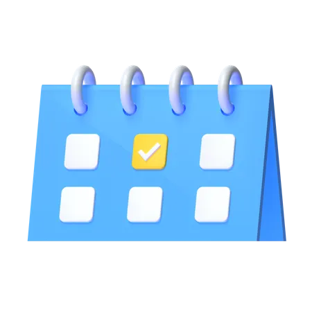 Calendar  3D Icon