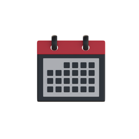 Calendar  3D Icon