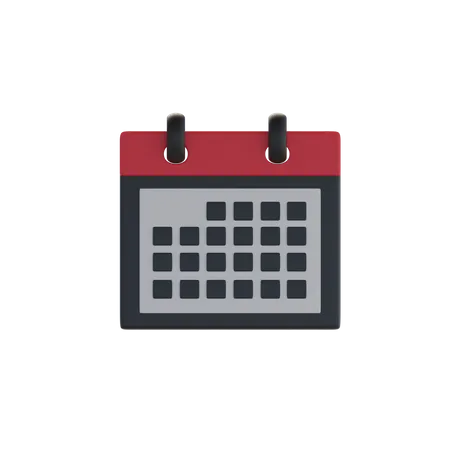 Calendar  3D Icon