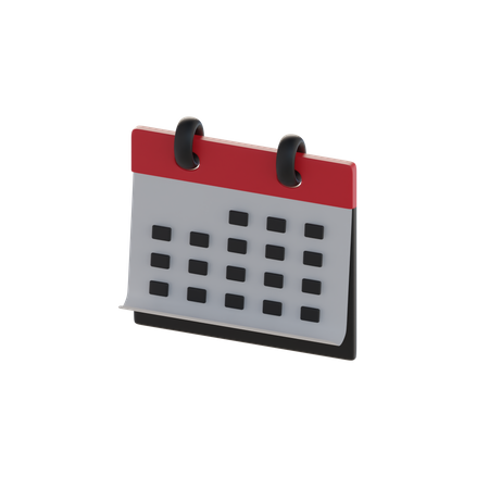 Calendar  3D Icon