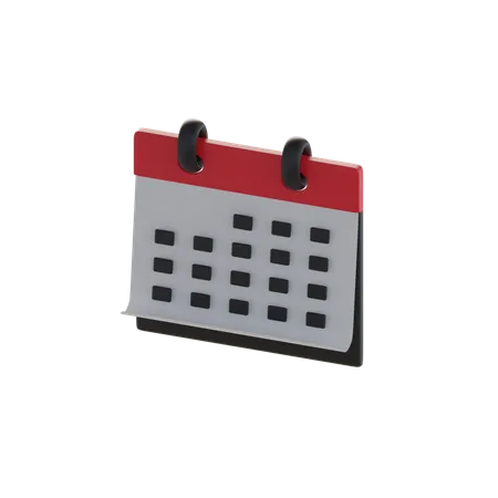 Calendar  3D Icon