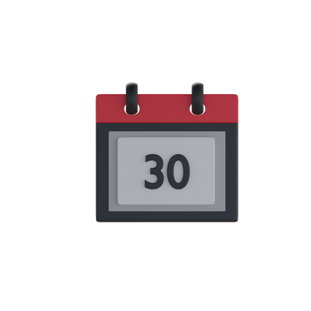 Calendar  3D Icon