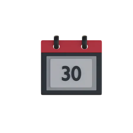 Calendar  3D Icon