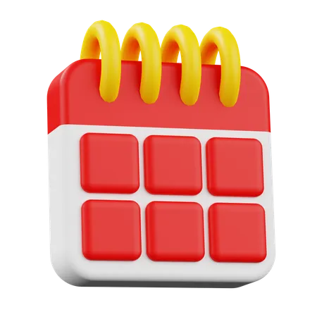 Calendar  3D Icon