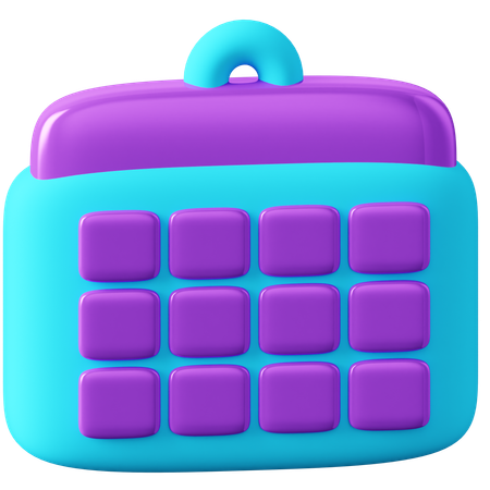 Calendar  3D Icon