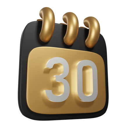 Calendar  3D Icon