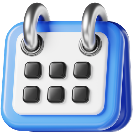 Calendar  3D Icon