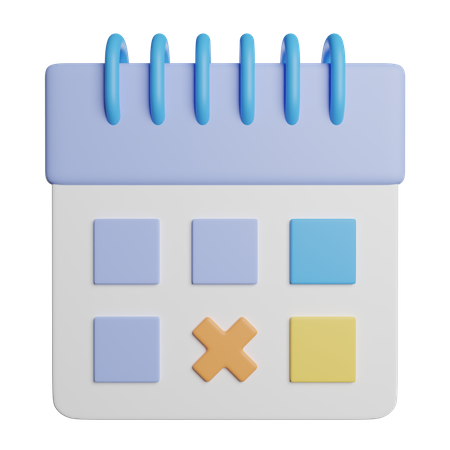 Calendar  3D Icon