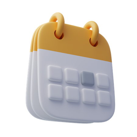 Calendar  3D Icon