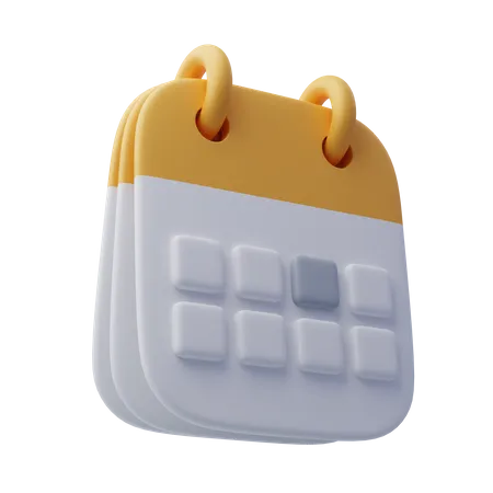 Calendar  3D Icon