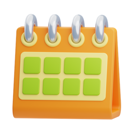 Calendar  3D Icon