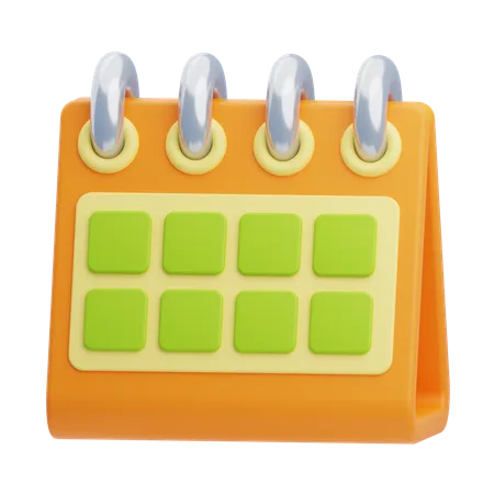 Calendar  3D Icon