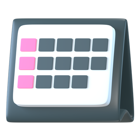 Calendar  3D Icon