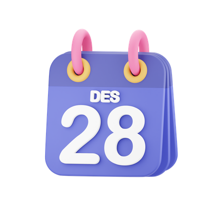 Calendar  3D Icon