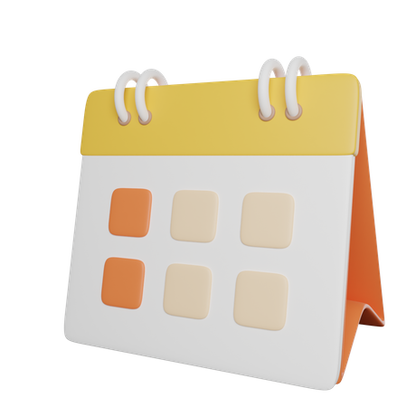 Calendar  3D Icon