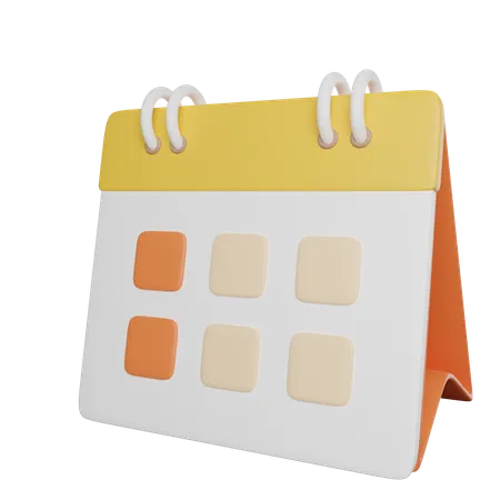 Calendar  3D Icon