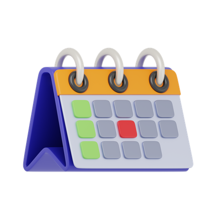 Calendar  3D Icon