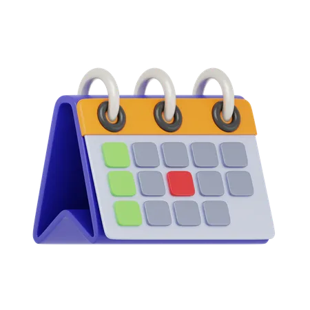 Calendar  3D Icon