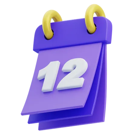 Calendar  3D Icon