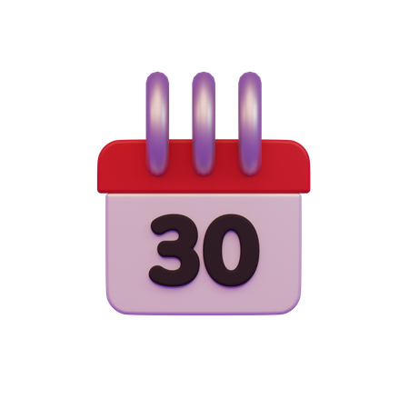 Calendar  3D Icon