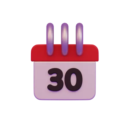 Calendar  3D Icon