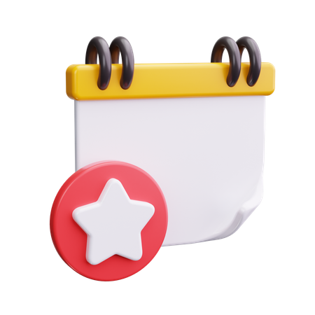 Calendar  3D Icon