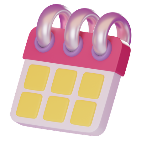 Calendar  3D Icon