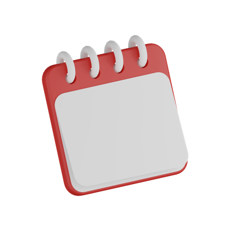 Calendar  3D Icon