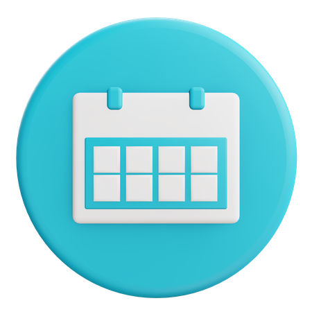 Calendar  3D Icon