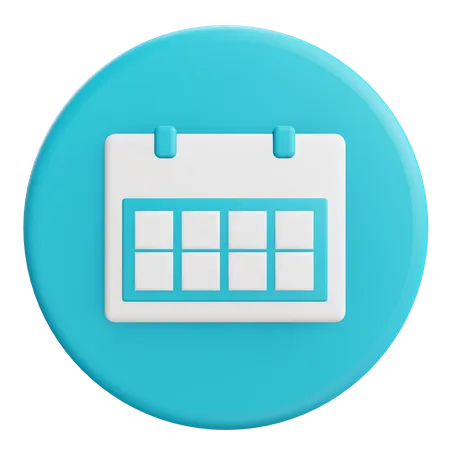 Calendar  3D Icon