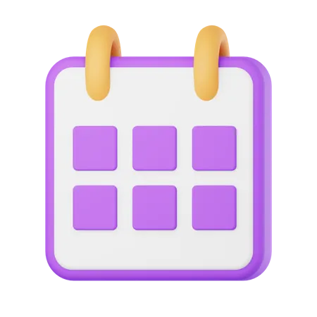 Calendar  3D Icon