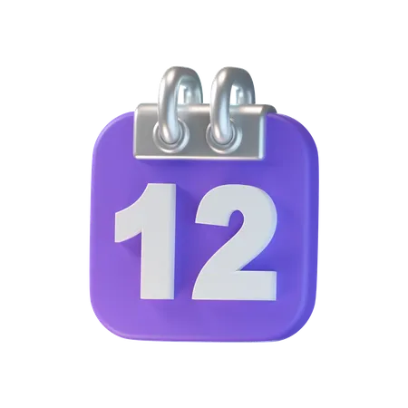 Calendar  3D Icon