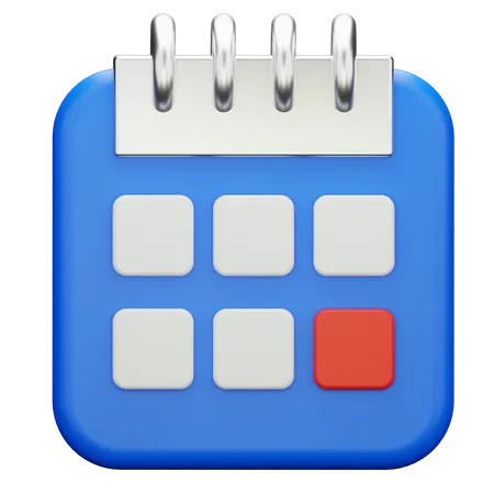 Calendar  3D Icon