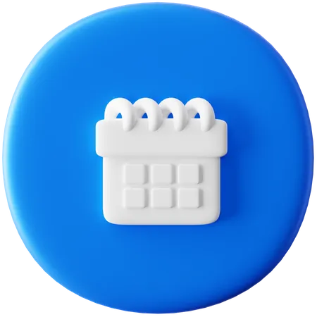 Calendar  3D Icon