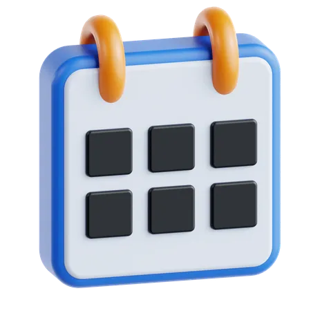 Calendar  3D Icon