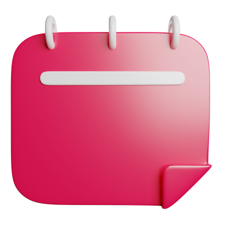 Calendar  3D Icon