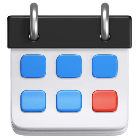 Calendar  3D Icon