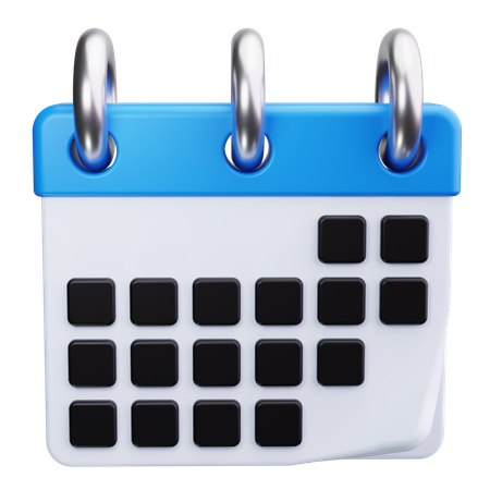 Calendar  3D Icon