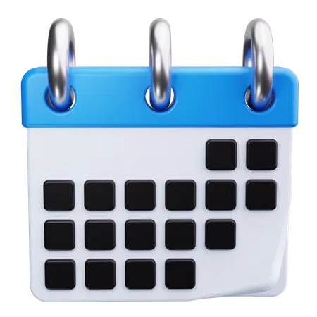 Calendar  3D Icon