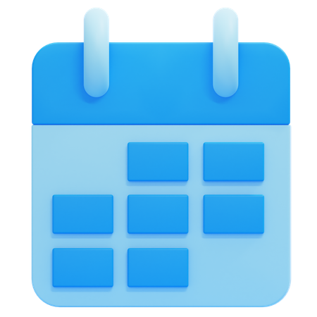 Calendar  3D Icon