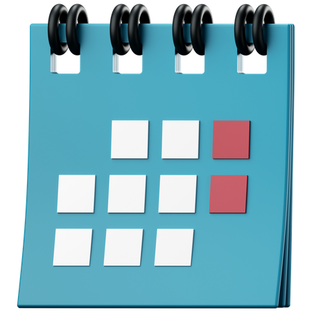 Calendar  3D Icon