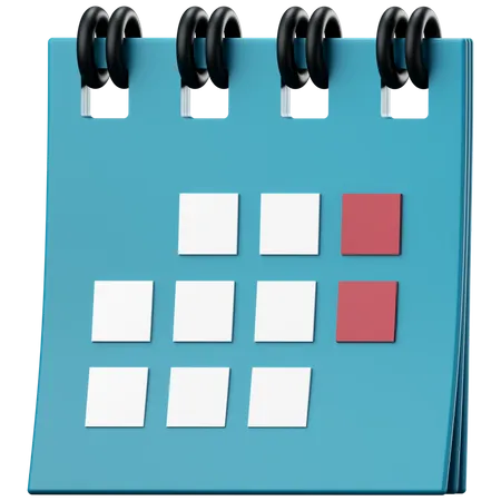 Calendar  3D Icon