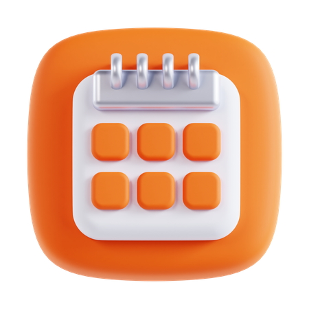 Calendar  3D Icon