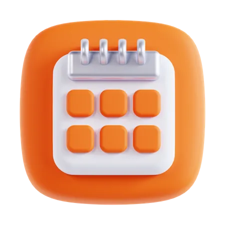 Calendar  3D Icon