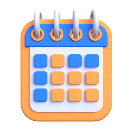 Calendar  3D Icon