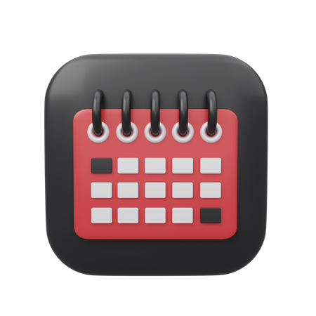 Calendar  3D Icon