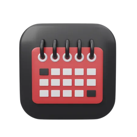 Calendar  3D Icon