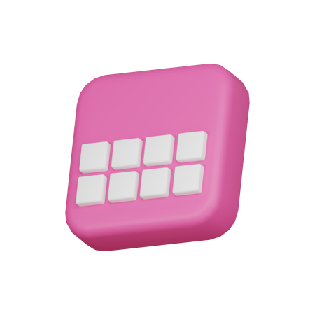 Calendar  3D Icon