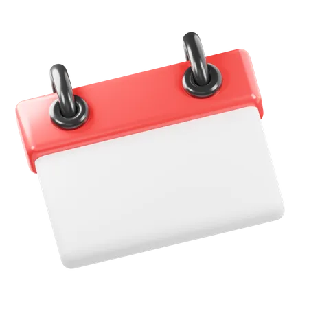 Calendar  3D Icon